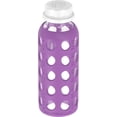 thumbnail image 5 of Botella de agua Lifefactory LF210014C4 vidrio 9 onzas con funda de silicona y tapa plana, 5 of 5