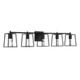 thumbnail image 5 of 12141FB5 Craftmade Lighting Dunn - 5 Light Bath Vanity In Transitional Style-7.88 Inches Tall and 40.88 Inche Wide-Flat Black Finish, 5 of 6