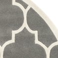thumbnail image 3 of Safavieh Chatham Tapis Contemporain Gris Foncé - Rond 4 Pieds, 3 of 5