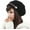 Black, variant on 1-Pack Women’s Slouchy Knit Beanie Hat – Thick Winter Cable Knit Beret Cap for Cold Weather, Warm Crochet Snow Ski Hat TIKA
