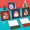 thumbnail image 6 of 2024 Kawaii Christmas Desk Calendar Cartoon Mini Desktop Daily Agenda Planner Notepad Calendar Stationery Office Supplies, 6 of 12