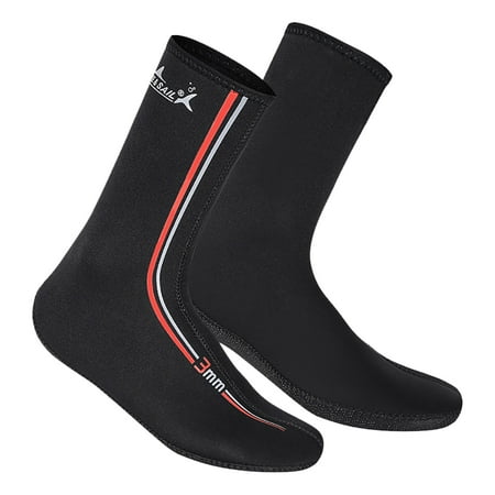 

DiveSail 3 mm Female Sand Socks Keep Warming Surf Booties Water Sporting Accessory Wetsuit Shoes Surfing Sock in Bags Package 【S】