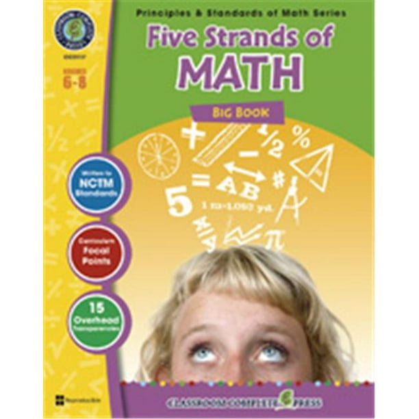 Classroom Complete Press CC3117 Cinq Brins de Mathématiques - Grand Livre