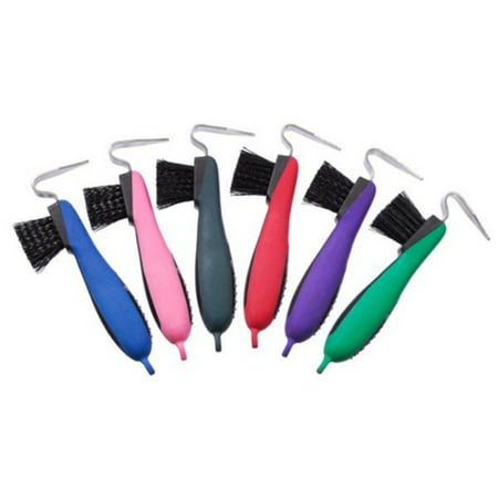 Tough-1 Great Grips Hoof Pick/Brushes - 6 Pack