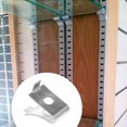 thumbnail image 4 of FRCOLOR 6pcs Shelf Bracket Clips Glass Shelf Bracket Clips Cabinet Shelf Accessories, 4 of 5