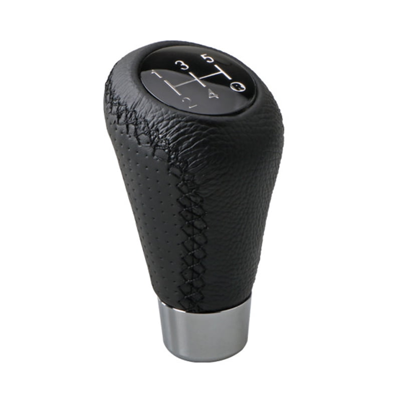 The Luxury Lifestyle Portal Abfer Leather Shift Knob Car Manual Gear Stick Shifter Knobs with