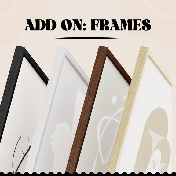 Solid Wood Oak Picture Frames Decor, Unframed Paper Print Size 8x12