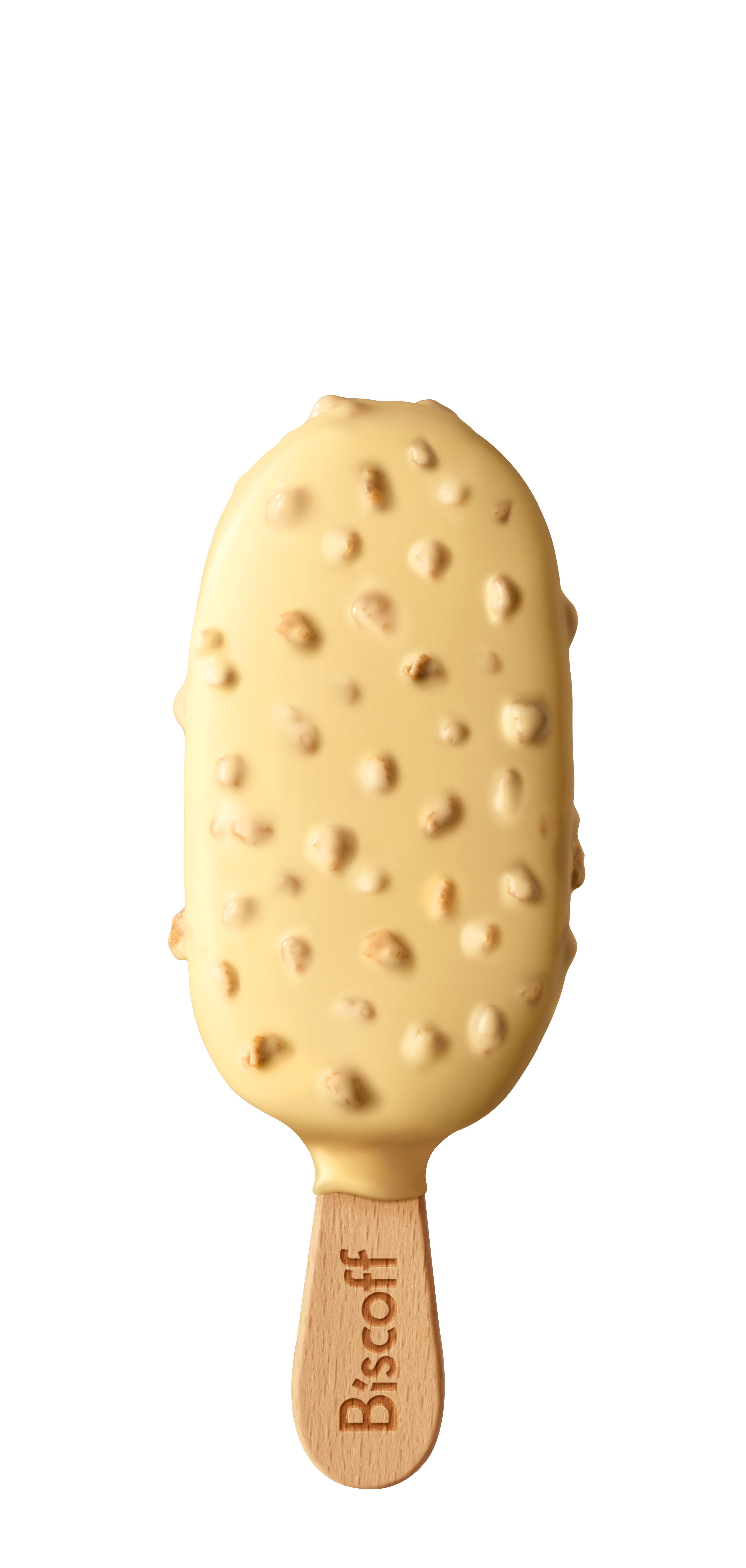 Biscoff Ice Cream Bars, Double Dipped in Cookie Butter and Belgian White Chocolate, 3 CT