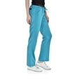 thumbnail image 3 of Marilyn Monroe Womens Signature Drawstring Waist Stretch Scrub Pants, 3 of 4