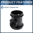 thumbnail image 5 of Unique Bargains Mass Air Flow Sensor Assembly No.A000094074880 MAF Air Flow Sensor for Mercedes-Benz W203 2000-2007 Plastic Metal 1 Pc, 5 of 6