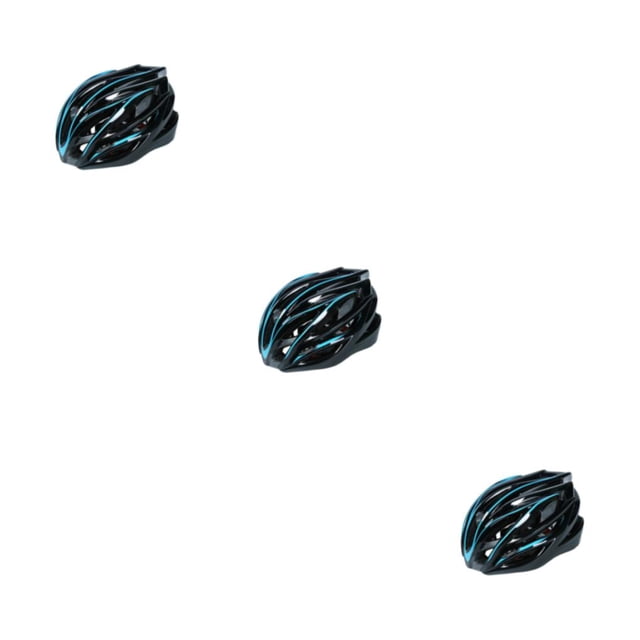 Casco de ciclo Wosthever Transpirable con estilo de moda Azul Negro Tamaño libre