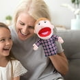 thumbnail image 6 of Hand Puppets for Kids - Multicultural Plush Puppets with Movable Mouths for Speech Therapy, Social Emotional Learning & Dramatic Play | 11 Inch Educational Toys for Classroom & Home Use, 6 of 8