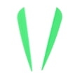 thumbnail image 4 of Arrows Vanes 4 Inch Plastic Fletching for DIY Archery Arrows 50 Pack(Green), 4 of 8
