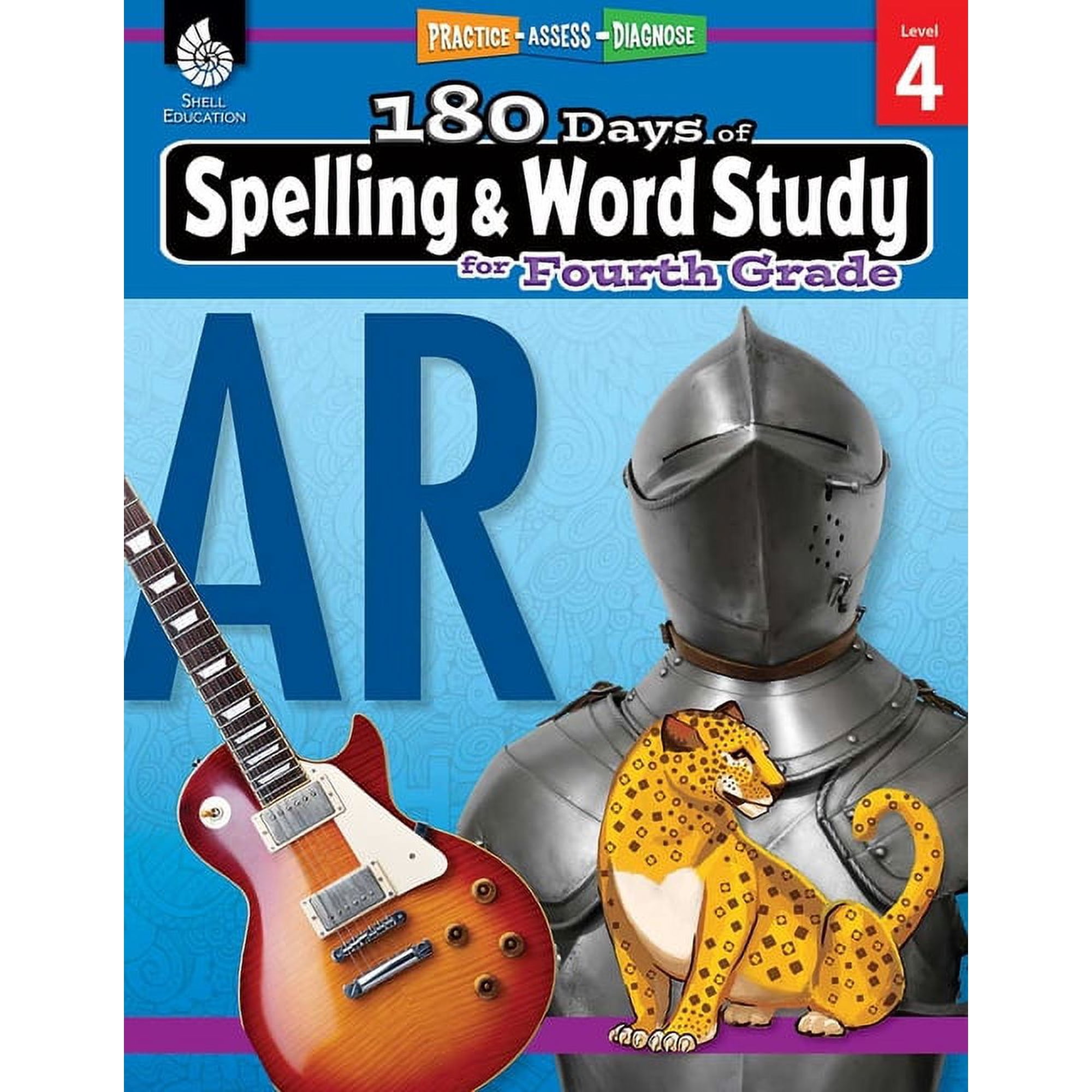 180 Days(r) 180 Days(r) Spelling and Word Study for Fourth Grade: Practice, Assess, Diagnose, (Paperback)