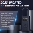 thumbnail image 2 of Compresor de aire eléctrico portátil Xiaomi 150 PSI Tire, 2 of 7