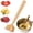 Style C, variant on Wooden Ground Beef Masher, Wooden Meat Masher, Heavy Duty Wooden Meat Chopper, Non-Scratch Hamburger Masher for Nonstick Cookware, Kitchen Meat Tool for Beef, Turkey, Sausage