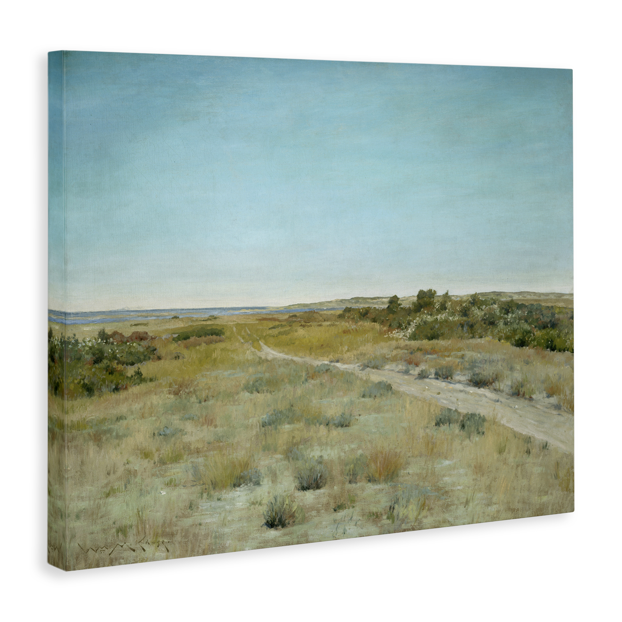 Stupell Industries Classic First Touch of Autumn Landscape & Nature Painting Wrapped Canvas Art Print Wall Art, 30 x 24