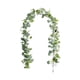 thumbnail image 2 of Guirnalda de eucalipto artificial con margaritas pequeñas | Vegetación artificial de 180 cm para decoración del hogar, bodas y eventos, 2 of 6