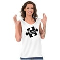 thumbnail image 4 of Different Not Less Autism Puzzle Tank Top T Shirts Men Women Brisco Brands X, 4 of 6