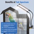 thumbnail image 4 of Lámpara LED de espectro completo para jaulas de pájaros Bird Lighting, 4 of 7