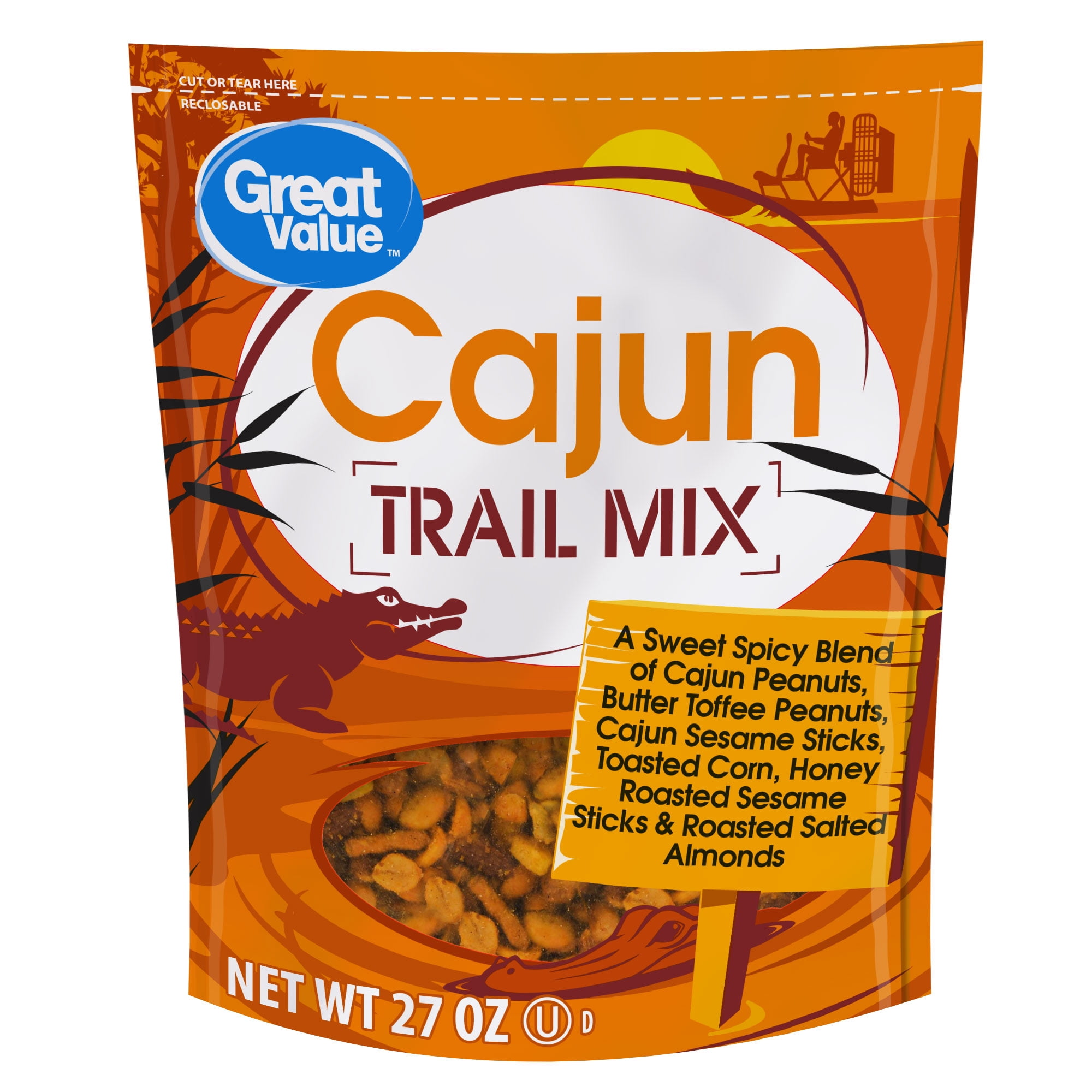 Great Value Cajun Trail Mix, 27 oz