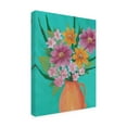thumbnail image 2 of Regina Moore 'Jubilant Floral I' Canvas Art, 2 of 3