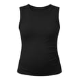 thumbnail image 5 of Bixock Women's Plus Size Maternity V Neck Camisole Sleeveless Tank Top Maternity Tops Casual Maternity Shirt Summer Maternity Clothes, 5 of 7