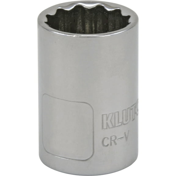 Klutch Socket, SAE, 1in., 1/2in.-Drive, 12-Pt.