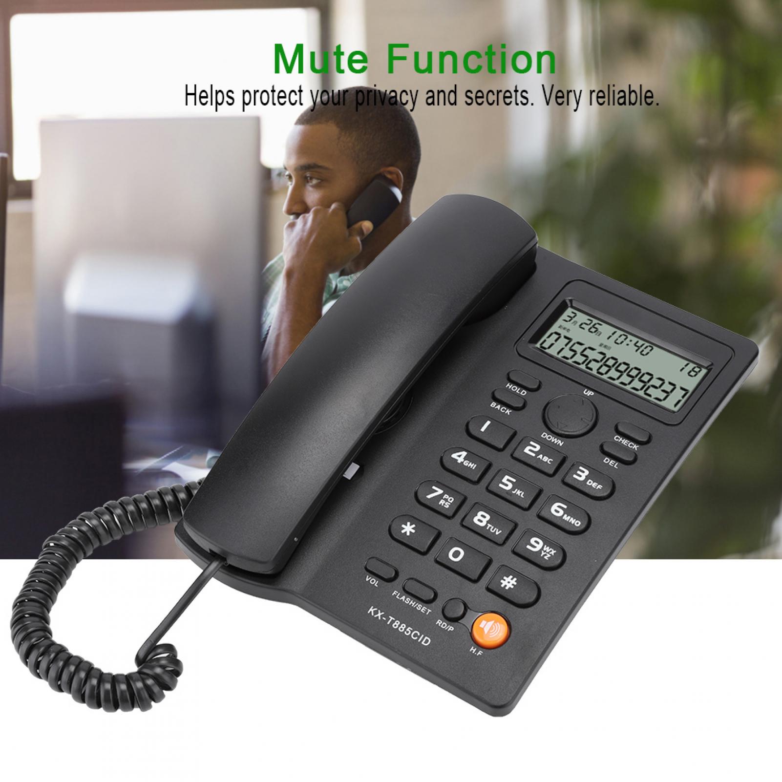 Higoodz Home Phone,Caller ID Telephone Handsfree Calling Home Office