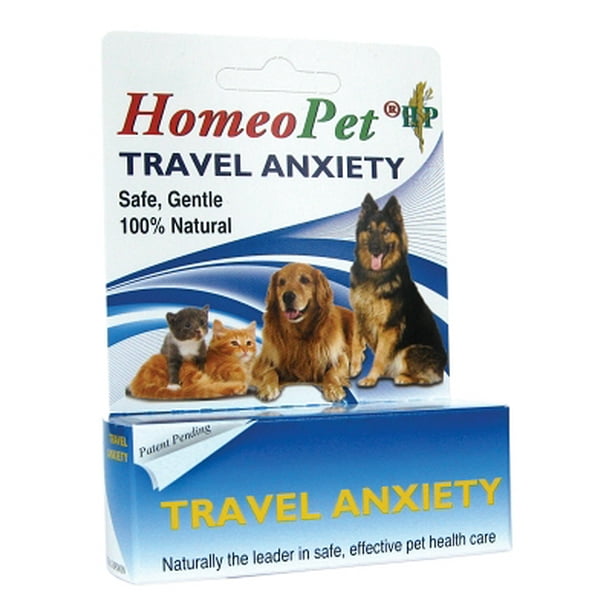 Homeopet 14721 Travel Anxiety Drops, 15 mL Bottle