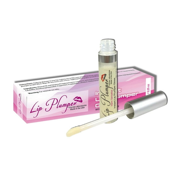 Lip Plumper Lip Gloss - Fuller Thicker Moist Lips - Hydrating All in One Formula - Warming Sensation