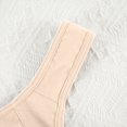 thumbnail image 5 of POIUYTR Mature Women's Cotton Camisole - Front Button Wireless Bra Soft Cotton Linning for All-Day Comfort, 5 of 9