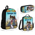thumbnail image 2 of Tom And Jerry 3Pcs Backpacks Sets with Lunch Bag And Pencil Case for Work Office Travel, 2 of 6