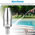 thumbnail image 2 of 3600PSI Pressure Washer Turbo Rotating 3.0 GPM Nozzle W/1/4 Inch Quick Connect, 2 of 2