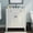 31" Ancient White, variant on LHSHID 30 Inches Vintage Bathroom Vanity with Sink,Rustic Bathroom Cabinet with Soft Close Doors and Adjustable Shelf,Curved Profile Design,Rubber Wood Legs,Gray