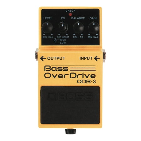 Boss Od 3 Overdrive Pedal - Boss ODB-3 Bass OverDrive Pedal