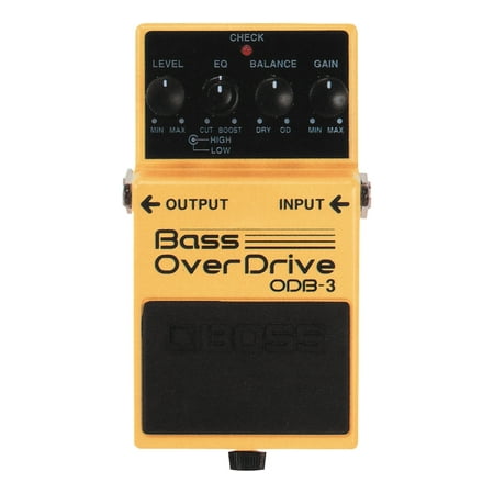 Boss ODB-3 Bass OverDrive Pedal (Best Boss Overdrive Pedal)