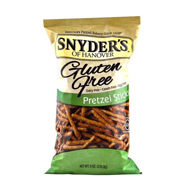 Snyder's of Hanover Certified Gluten Free Pretzel Sticks Four 8 oz