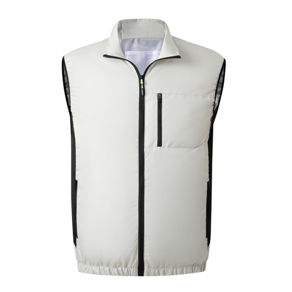 Men's Cooling Safety Vest with Fans for Hot Weather Outdoor Work All Season Indoor Warehouse Use No Battery