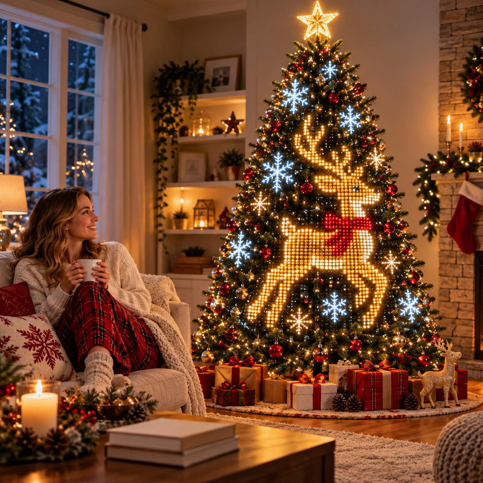 Socket String Edf EHTMSAK Animated Christmas Tree Lights, Multicolor Pixel India | Ubuy