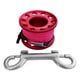 thumbnail image 2 of Carrete de dedo de aluminio ligero para buceo con escafandra autónoma, línea de carrete, doble extremo a presión rojo, 2 of 9
