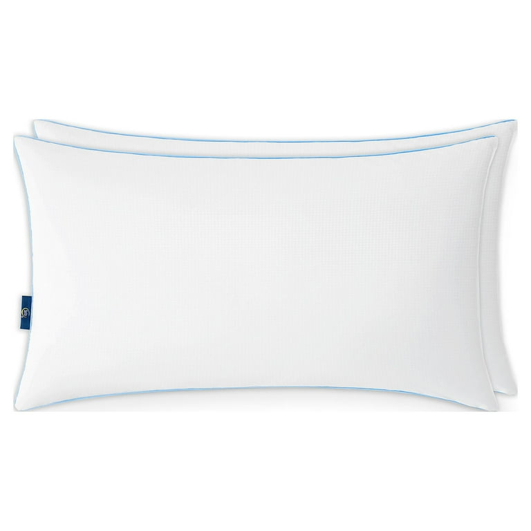 Sertapedic King Size Cool Nites Bed Pillow, 2 Pack - Walmart.com