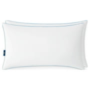 Sertapedic Cool Nites Bed Pillow, King, 2 Pack