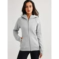 thumbnail image 2 of Womens Zip Up Hoodies Fleece Jackets Sweatshirts Fall Outfits Sweaters With Pockets Winter Y2k Clothes, 2 of 13