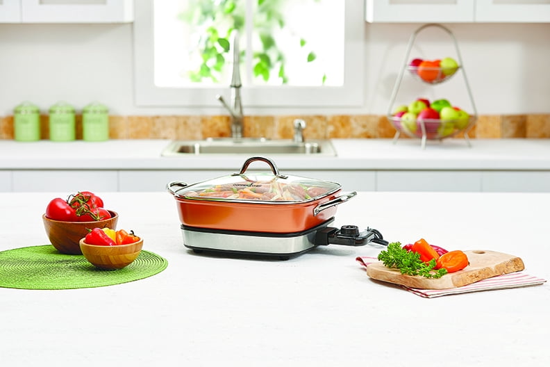 Copper Series 12 Round Electric Skillet – Eco + Chef Kitchen