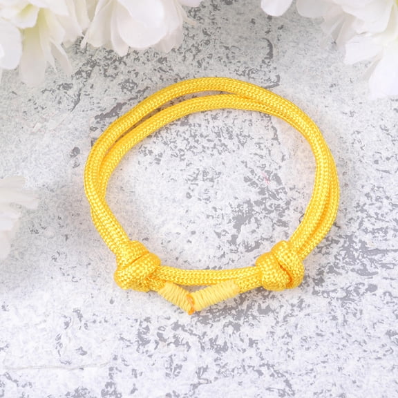 ELAYARD Bracelet for Girls Durable Rope Bracelets Woven Design Polyester Rope 1Set for Women Valentine's Day