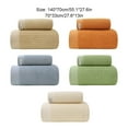 thumbnail image 1 of 2 Pieces/Set Cotton Bath Towel Soft Rectangular Home Household Replacement Rectangular Home Bathing Shower Face Towel Washcloth Accessories Grey, 1 of 8