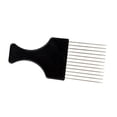 thumbnail image 1 of Pinza de pelo Afro Americano para peineta, herramienta de peluquería, peluca, , pelo cio, peinado para el cabello, para doméstico - Sunnimix Peine de la selección del pelo, 1 of 7