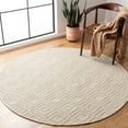thumbnail image 2 of SAFAVIEH Vermont Hyde Geometric Area Rug, Ivory, 10' x 10' Round, 2 of 5