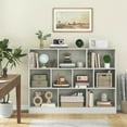 thumbnail image 4 of Costway 10-Cube Bookcase 41" Wooden Toy Storage Organizer for Kids Bookshelf White, 4 of 10